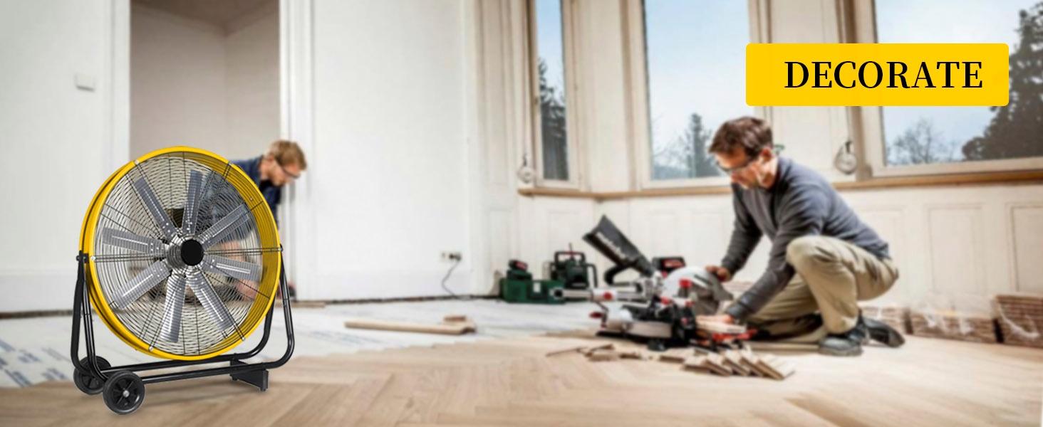Ventiladores de alto fluxo de ar em instalações modernas: a escolha do fabricante certo é importante