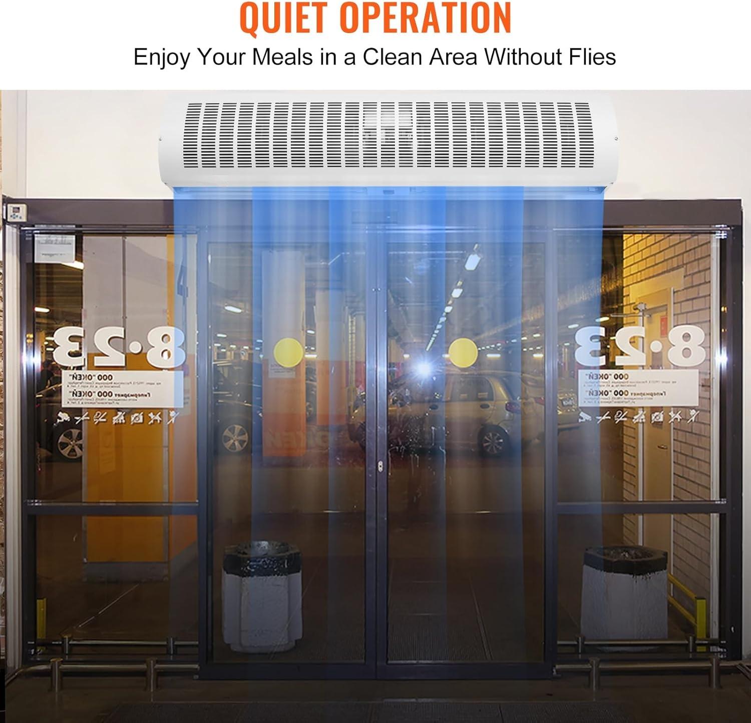 Cortinas de ar automáticas: soluções de entrada inteligentes para edifícios modernos.