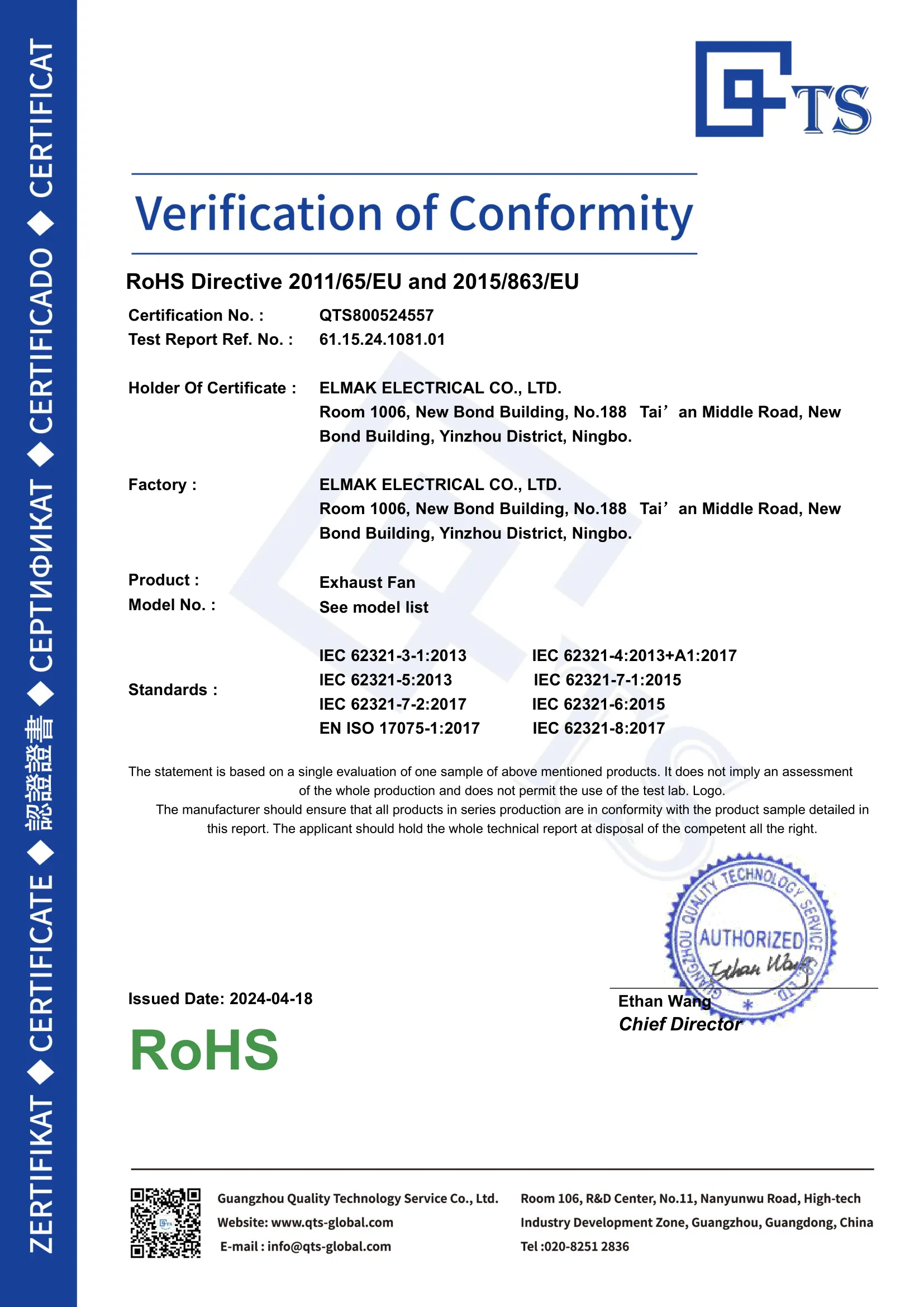 certificate 4